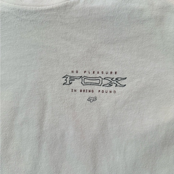 Fox racing men’s cream, extra large Graphic T-Shirt in great condition - Picture 1 of 6